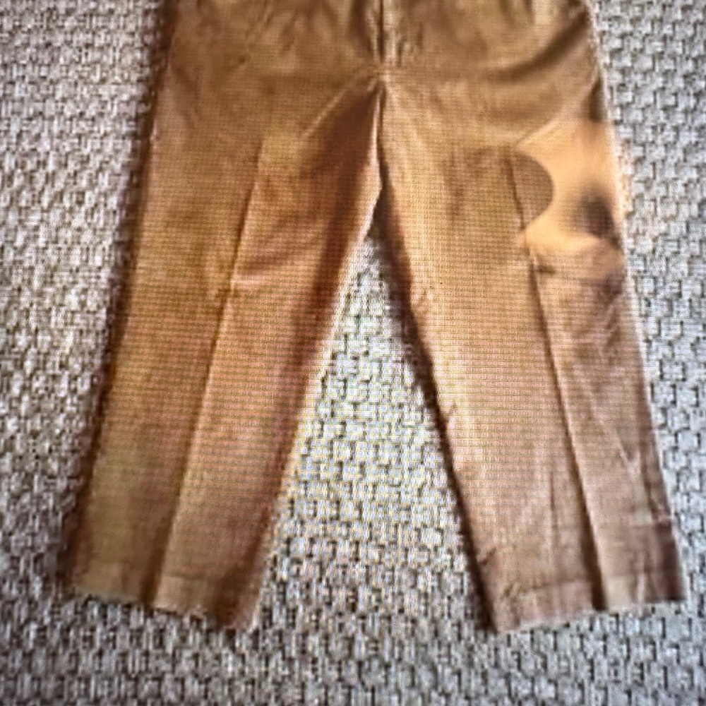 Orvis men’s corduroy pants with leather pockets // super cords